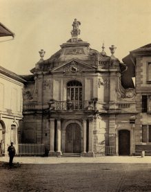 Bern, die Bibliotheksgalerie um 1900