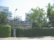 Muttenz: Rothausstrasse, Produktionsanlagen
                        der Giftfabrik Novartis