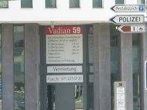 St. Gallen: Geltenwilenstrasse, Brohaus
                        ohne Stil, Vermietungsplakat