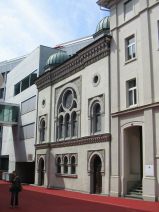 St. Gallen: Frongartenstrasse, Synagoge