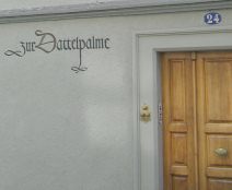 St. Gallen: Webergasse 24, Haus "zur
                        Dattelpalme"