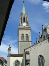 St. Gallen: Schmiedgasse, St.
                        Laurenzenkirche 01