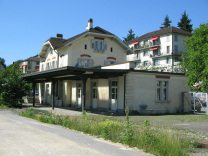 Zurich, the old Letten Railway Station