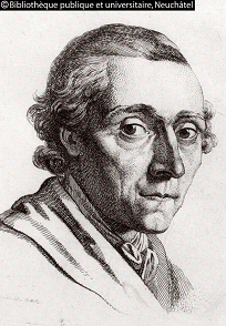 Johann Kaspar Lavater, pasteur de la
                            cathdrale des femmes (Fraumnster)