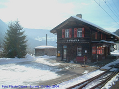 Bahnstation Surava, Kanton Graub�nden