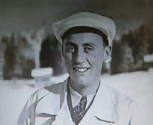 Surava, Portr�t 1940 ca. als Chef der
                              Zeitung "Die Nation"