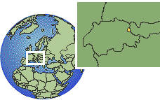 Karte mit der Position von
                            Liechtenstein