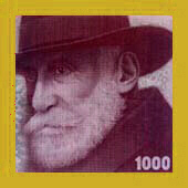 Antisemit Forel auf
                            1000-Franken-Note