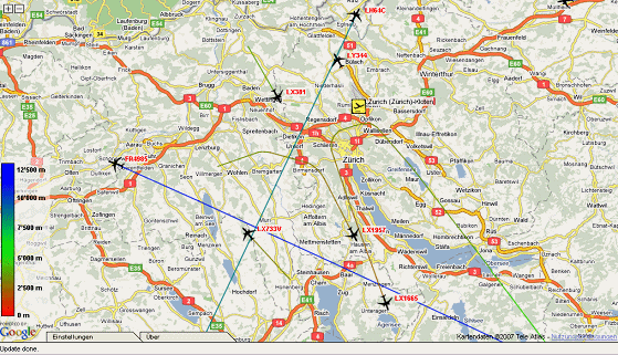 Karte 30: 1.12.2007, Sa, 21:14 Uhr,
                        dreifacher Landeanflug zum gerisee fr die
                        Spitzkehre zum Sdanflug (01)