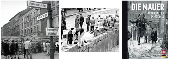 Mauerbau in Berlin
                          1961