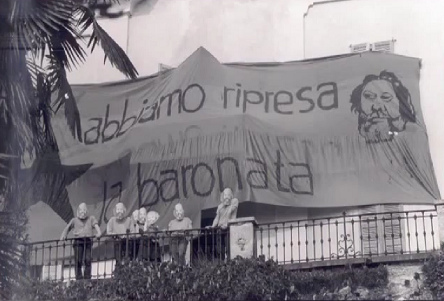 Squatting of residence
                          "Baronata" at October 7, 1983