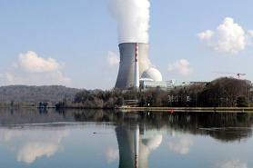 Atomkraftwerk Leibstadt in der Schweiz