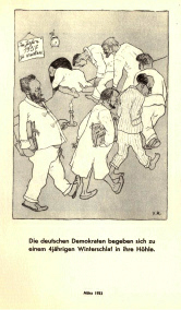 March 1933: German democratic winter sleep