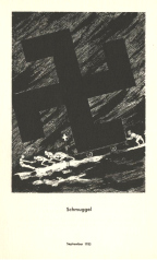 September 1933: Schmuggel eines Hakenkreuzes in
                  die Schweiz