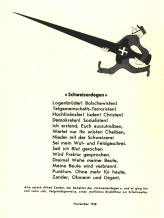 November 1938: Ein Briefffner als
                  Schweizerdegen