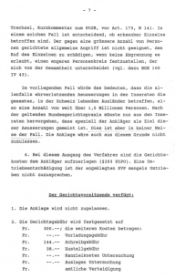 Prsidialverfgung des Bezirksgerichts
                            Zrich vom 5. August 1999 mit Billigung der
                            SVP-Hetze gegen Auslnder 07