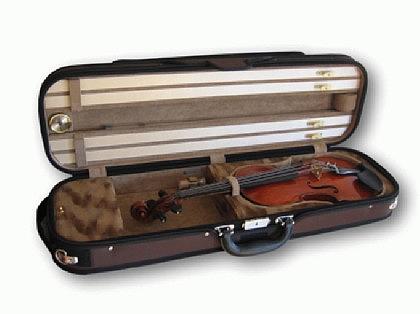 Instrumente, z.B. eine Geige in einem
                    Geigenkasten: Der schweizer Zoll hat Spass daran,
                    weltweit agierende Musiker mit pingeligen
                    Zollvorschriften zu blockieren, und auch zu
                    kriminalisieren...