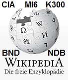 Wikipedia,
                                die vom Mossad zensierte Encyklopaedie