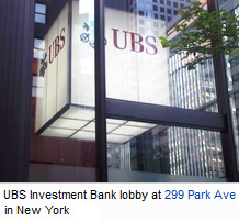 Filiale der UBS AG in New York an der
Park Avenue Nummer 299 Filiale der UBS AG
in New York an der Park Avenue Nummer 299