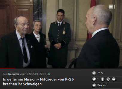 Albert Stierli, Ehrung von
                                Bundesrat Ulrich Maurer