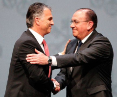 Sergio Ermotti und Axel Weber 2013