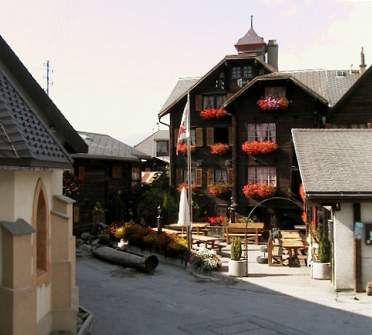 Restaurant Alpenr�sli im Zentrum
              von B�rchen, Totalansicht
