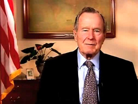 George Bush senior,
                          ein Satanist