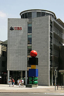 UBS AG - hier die Filiale
                        in Zug: