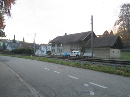 Langenthal Eisenbahnstrasse, Sicht
                        nach S�den
