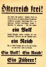 Flugblatt "�sterreich ist
                          frei"