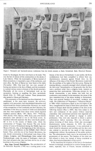 [Mossad] Encyclopaedia Judaica 1971:
                            Switzerland, vol. 15, col. 555-556