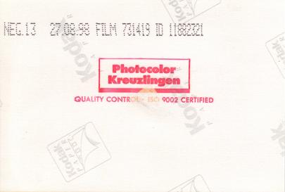 Der S�ndenfall heisst Bankgeheimnis
                R�ckseite