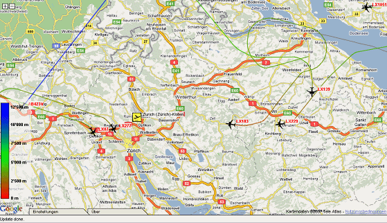 Karte 52: 3.12.2007, Mo, 5:53 Uhr,
                        Ostanflug �ber Turbenthal