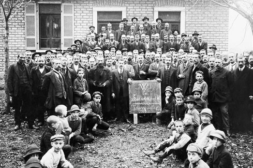 Landesstreik November 1918, z.B. in
                Lugano [1]