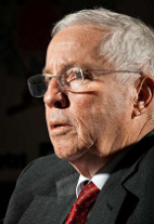 Christoph Blocher, an innocent
                              profile