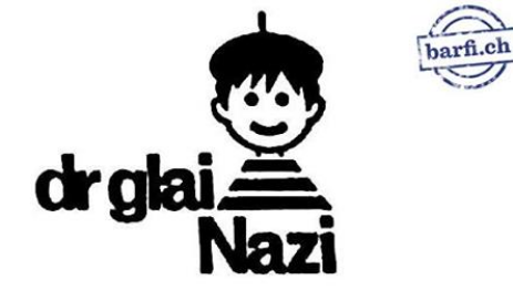 Kinderseite der National-Zeitung in Basel
                          1950-1977 "Dr glai Nazi"