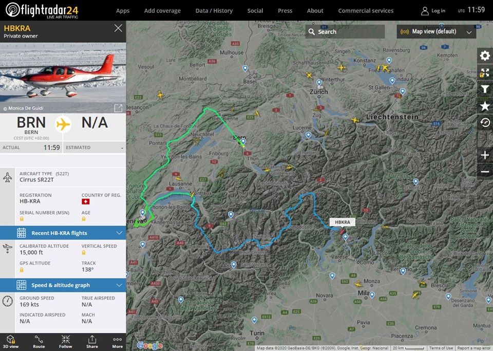Neue Mode: Ein Grenzflug gegen
                    Schengen, 12.April 2020