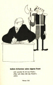 Februar 1935: Ein rechtsradikaler schweizer
                    Fr�ntler