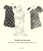 Juni 1935: Helvetia zwischen Hakenkreuzkleid
                    und Kleid mit Hammer und Sichel