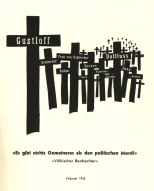 Februar 1936: Die Gr�ber der politischen
                  NS-Morde