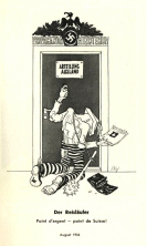 August 1936: Ein CH-Frontist klopft beim Reich
                    an