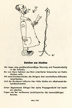 M�rz 1947: Moskaus Radio �ber die Schweiz