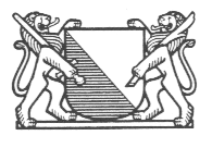Das Logo
                  des Bezirksgerichts von Z�rich mit zwei L�wen, die da
                  ihren Griffel und ihr Schwert tragen. Das sieht
                  "stark" aus, aber ist doch ziemlich
                  Macho...